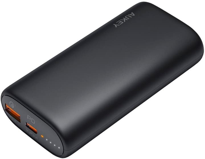 AUKEY Powerbank 10000 mAh Mini PB-Y36 black USB-C+A Max. 18W