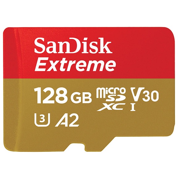 SanDisk Extreme 160MB/s microSDHC 128Gb
