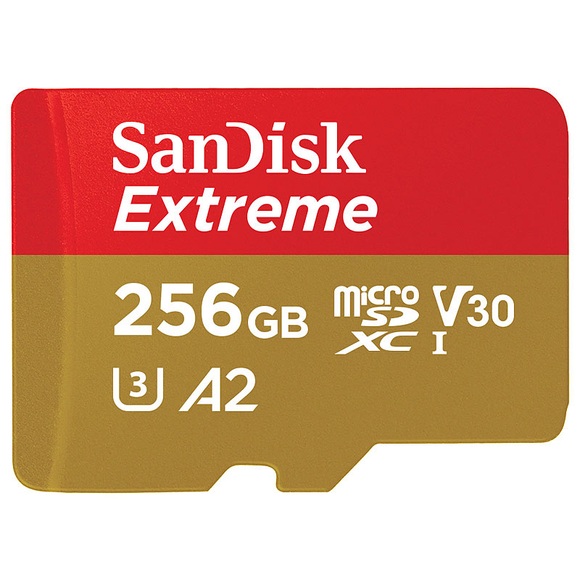 SanDisk Extreme 160MB/s microSDHC 256Gb Micro SD