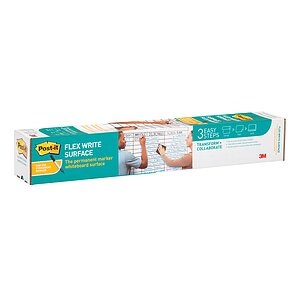 POST-IT Flex Write Surface Folie FWS3X2 weiss 60x90cm