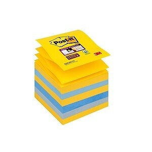 POST-IT Super Sticky Z-Notes 76x76mm R330-6SS-NY New York 4 Farben 6 x