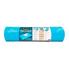 SCOTCH Flex&Seal Versandrolle FS-1510 blau, selbstklebend 38cmx3m