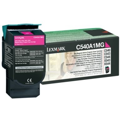 Lexmark C540A1Mg Return magenta Tonerkassette
