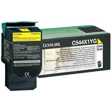 Lexmark return C544X1Yg gelb Toner-Modul
