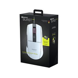 ROCCAT Burst Pro - Gaming Maus (Weiss)