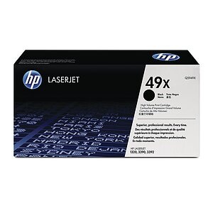 Original Tonerpatrone schwarz Canon, HP No. 49X, Q5949X