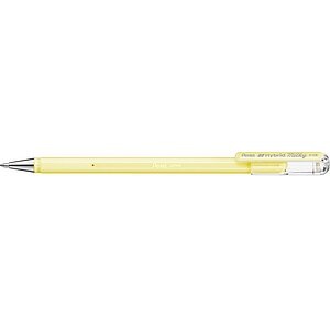 PENTEL Roller Hybrid Metal 0.8mm K108-PG pastell gelb