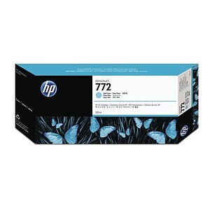 HP 772 Cyan hell DesignJet Druckerpatrone, 300 ml