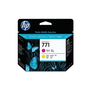 HP 771 Druckkopf magenta+gelb