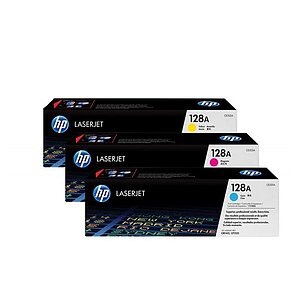HP Tri-Pack 128A CMY Toner
