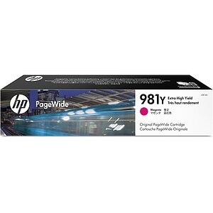 Original Tintenpatrone magenta HP No. 981Y, L0R14A