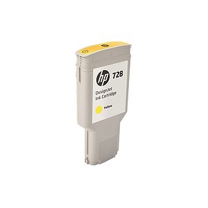 HP 728 Gelb DesignJet Druckerpatrone, 300 ml