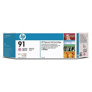 HP 91 775-ml Tintenpatrone mit pigmentierter Tinte, Helles Magenta