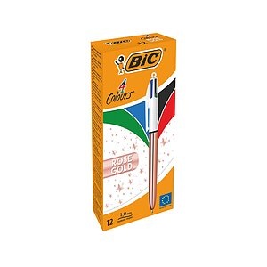 Bic - Kugelschreiber Rosegold 1mm 951737 4 colours