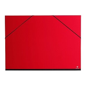 CLAIREFONTAINE Zeichenmappe 52x72cm 144405C rot
