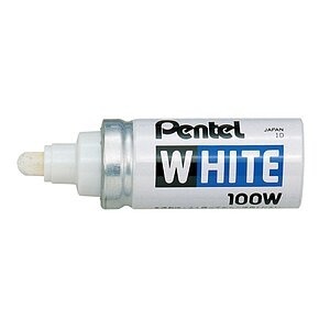 PENTEL Permanent Marker 6,5mm X100W Standard
