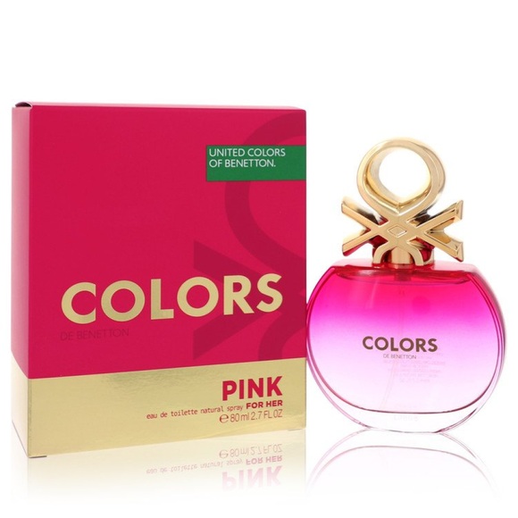 Colors Pink by Benetton Eau de Toilette Spray 80 ml