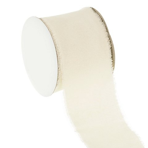 Baumwollband, natur, 55 mm, 3 m