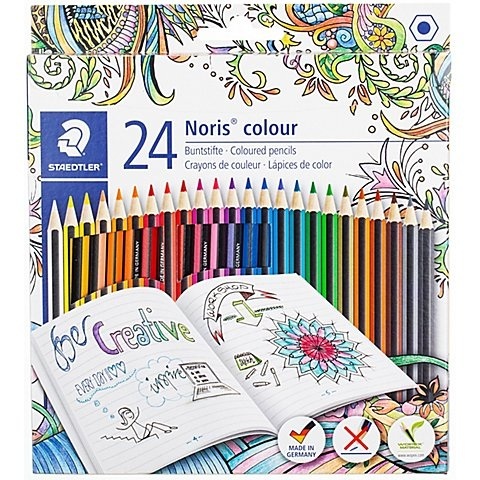 Farbstifte-Set, 24 Stifte