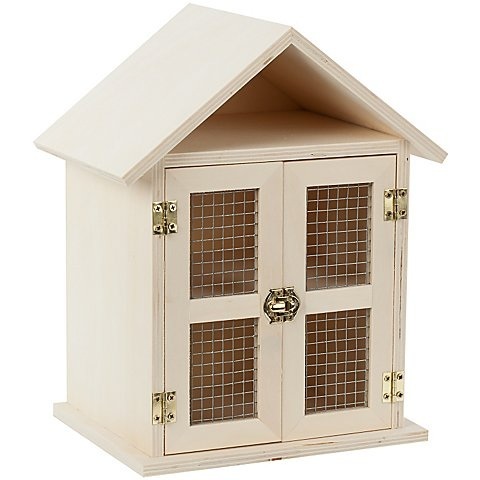 Stall aus Holz, 20 x 14 x 24,5 cm