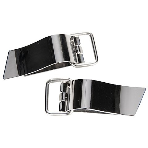 buttinette Clip-Verschlüsse mit Ring, Grösse: 15 x 47 mm, Inhalt: 2 Stück