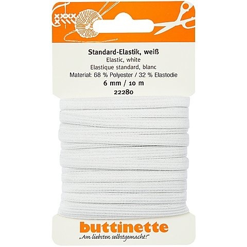 buttinette Gummiband 