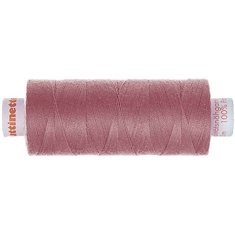 buttinette Universal-Nähgarn, Stärke: 100, 500m-Spule, mauve
