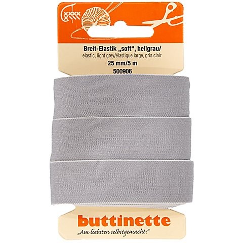 buttinette Soft-Gummiband 