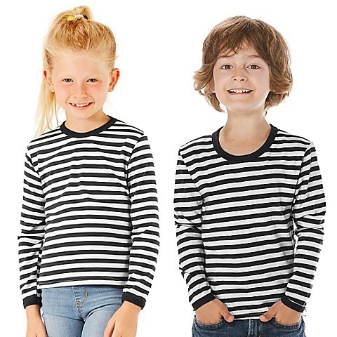 Langärmeliges Ringelshirt 