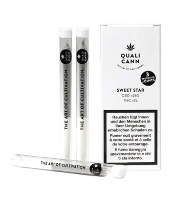 QUALICANN Pre Rolled Sweet Star (3 Stk)