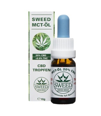 Sweed MCT-Öl 20% CBD (10ml)