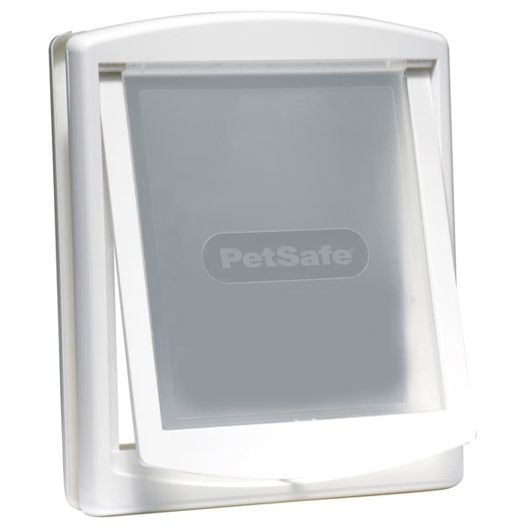 Petsafe Großer Türhund N 760 (Hunde , Hundehütten und Hundeklappen , Hundeklappen) Weiß