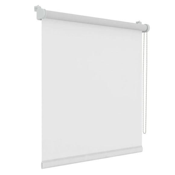 Decosol Rollo Mini Lichtdurchlässig Uni Weiß 87 x 160 cm