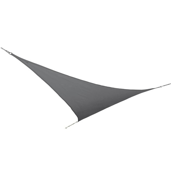 Bo-Camp Sonnensegel Dreieck Anthrazit 3,6×3,6×3,6 m 4471441