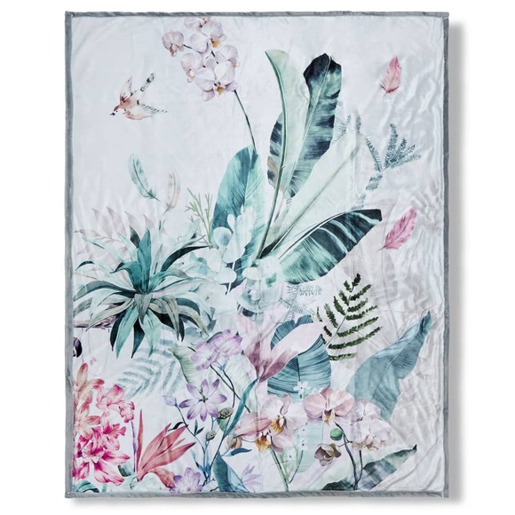 Descanso Plaid »Verdi«, mit Blüten