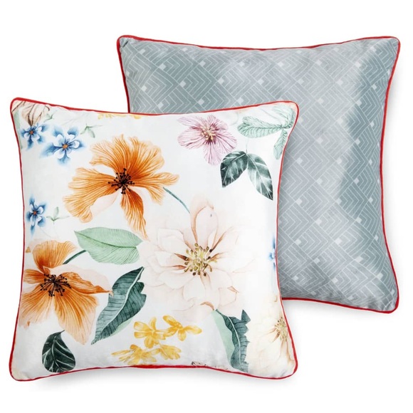 Descanso Zierkissen ANNABELLE 48x48 cm Cremeweiß