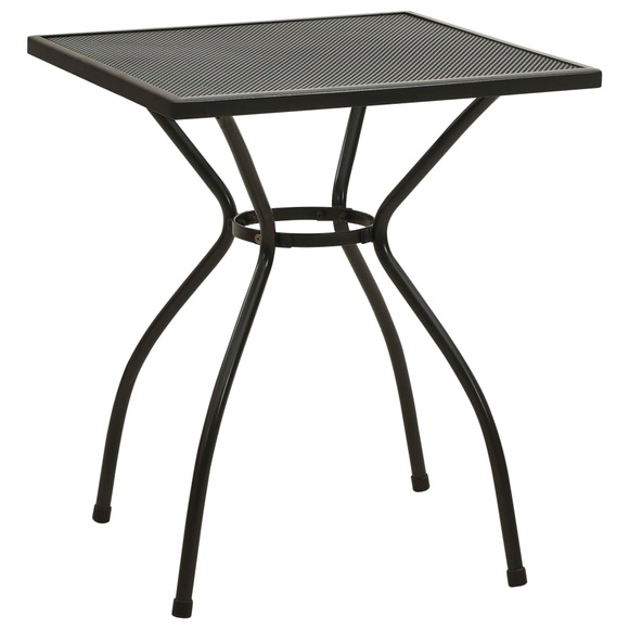 Garten-Bistrotisch Stahlgeflecht 60 x 60 x 70 cm