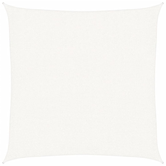 Sonnensegel HDPE Quadratisch 2 x 2 m Weiss