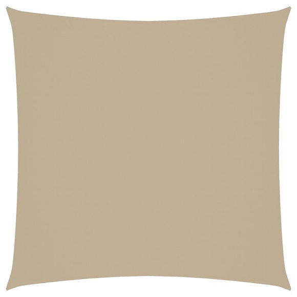 Sonnensegel Oxfordgewebe Quadratisch 2 x 2 m Beige