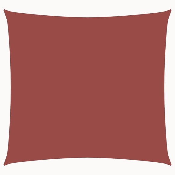 Sonnensegel Oxfordgewebe Quadratisch 2 x 2 m Terracotta