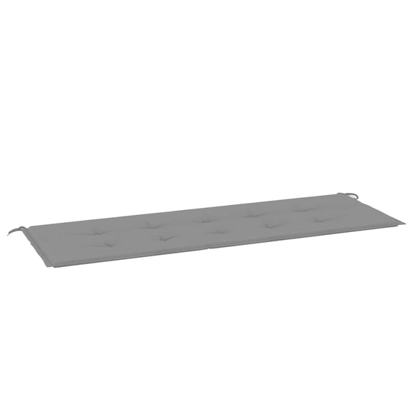 vidaXL Gartenbank-Auflage Grau 150x50x4 cm
