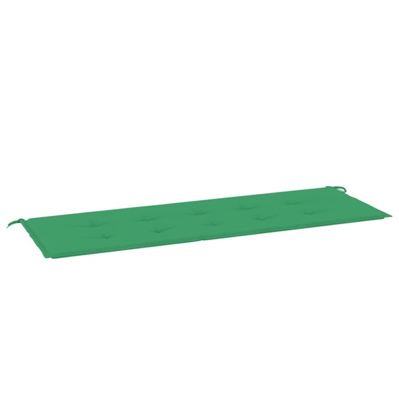 vidaXL Gartenbank-Auflage Grün 150x50x4 cm