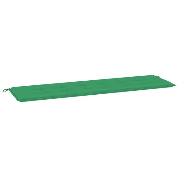 vidaXL Gartenbank-Auflage Grün 180x50x4 cm