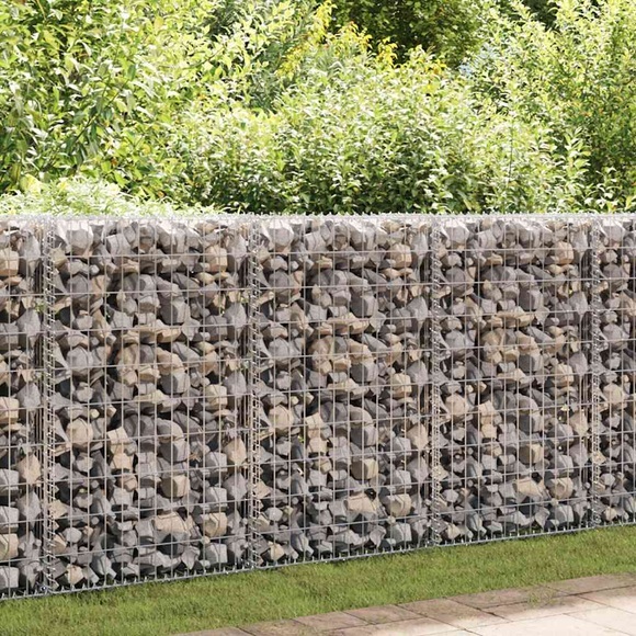 vidaXL Gabionenkorb Stahl 100×50×100 cm