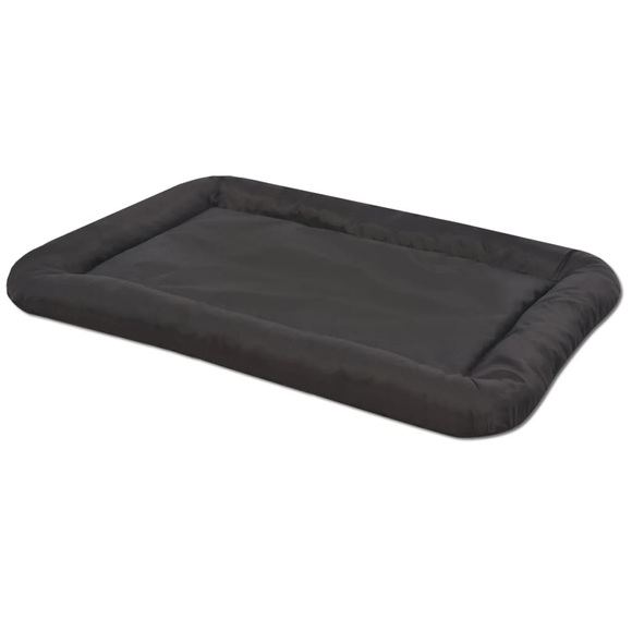 vidaXL Hundebett Größe L Schwarz