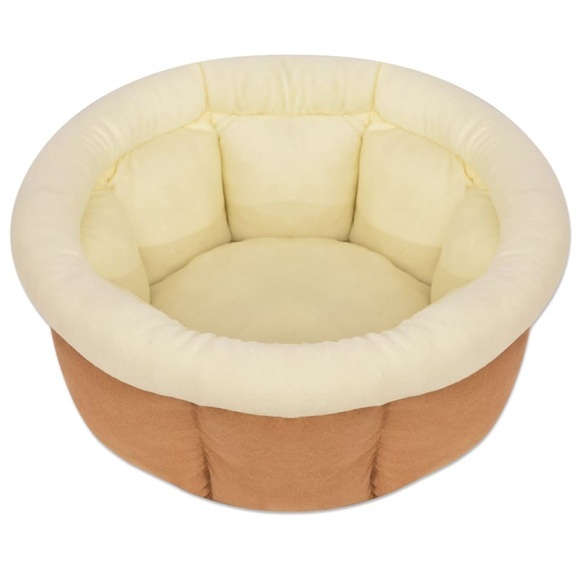 vidaXL Hundebett Größe L Beige