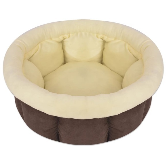 vidaXL Hundebett Größe L Braun