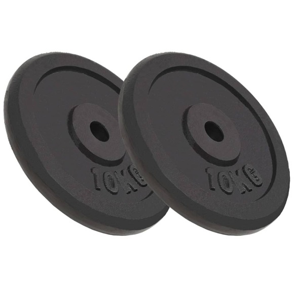 Hantelscheiben 2 Stk. 20 kg Gusseisen