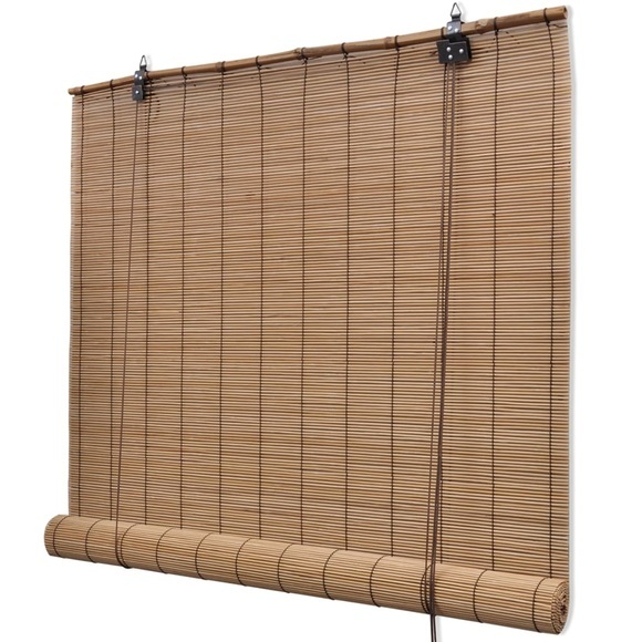 Bambusrollo 100 x 220 cm Braun