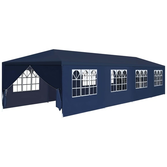 Gartenzelt 3 x 12 m Blau